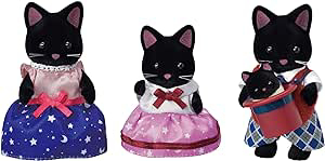 Figurine Sylvanian Families-Familia Pisicutelor Negre [1]