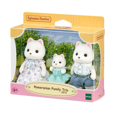 Figurine Sylvanian Families-Familia Pomeranienilor Trio [1]
