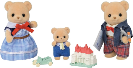 Noutati - Figurine Sylvanian Families-Familia Ursuletilor Biscuit