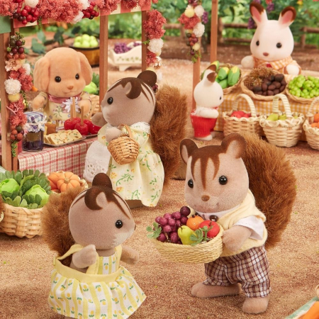 Figurine Sylvanian Families-Familia Ursuletilor Panda Trio [5]