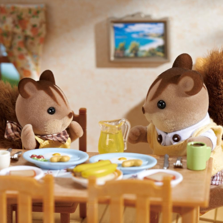 Figurine Sylvanian Families-Familia Ursuletilor Panda Trio [6]