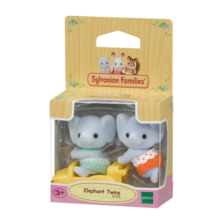 Figurine Sylvanian Families-Gemeni Elefantei [1]