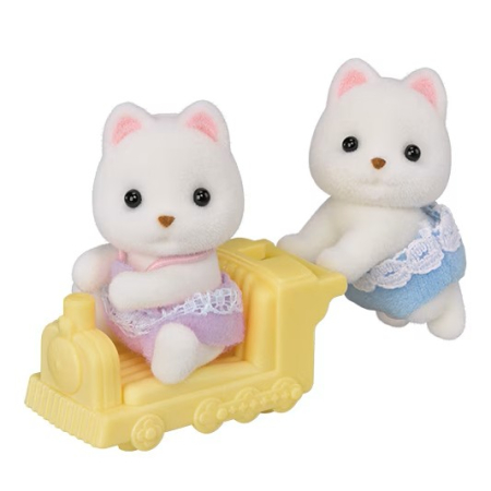 Noutati - Figurine Sylvanian Families-Gemeni Pomeranieni