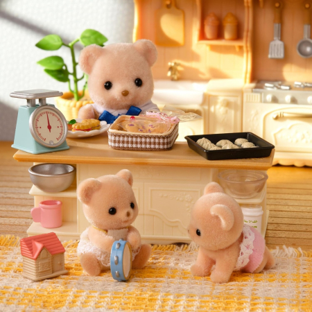Figurine Sylvanian Families-Gemeni Ursuleti Biscuit [4]