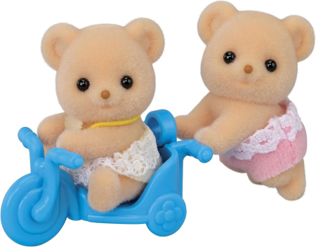 Varsta - Figurine Sylvanian Families-Gemeni Ursuleti Biscuit