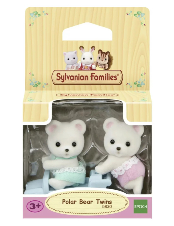 Figurine Sylvanian Families-Gemeni Ursuleti Polari [1]