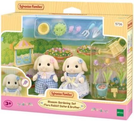 Figurine Sylvanian Families-Iepurasii Gradinari [2]