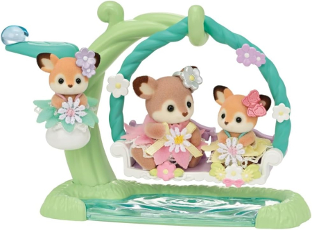 Noutati - Figurine Sylvanian Families-Leagan Pentru Pui De Caprioare