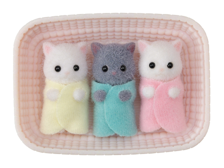 Noutati - Figurine Sylvanian Families-Pisicute Tripleti