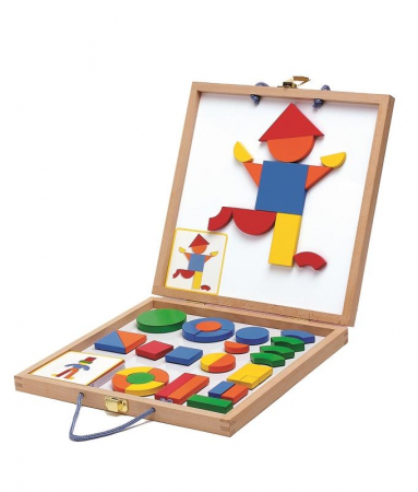 Jucarii Educative - Geoforme, joc cu magneti djeco