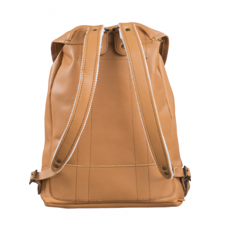 Ghiozdan de piele, Crem - 30 L [1]