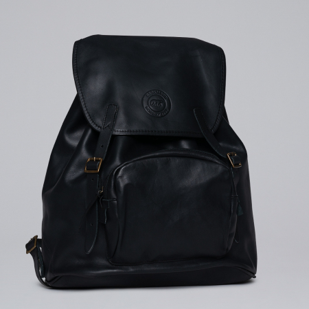 Ghiozdan de piele, Negru - 30 L [0]