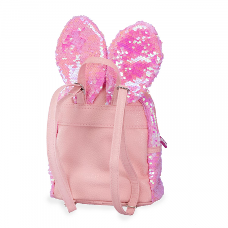 Ghiozdan Girabrilla Bunny – model Iepuraș cu paiete reversibile [1]