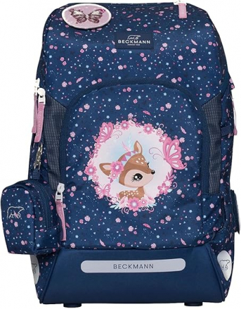 Rechizite scolare - Ghiozdan, rucsac ergonomic cu perna de aer, Active Air FLX, Forest Deer Blue