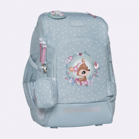 Ghiozdan, rucsac ergonomic cu perna de aer, set Active Air FLX 6 piese, Forest Deer Dusty Mint [4]