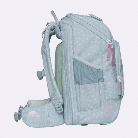 Ghiozdan, rucsac ergonomic cu perna de aer, set Active Air FLX 6 piese, Forest Deer Dusty Mint [6]