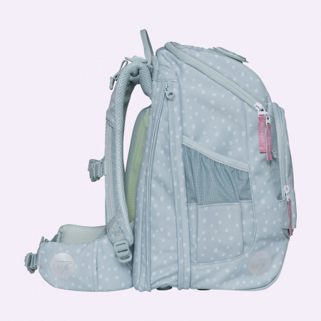 Ghiozdan, rucsac ergonomic cu perna de aer, set Active Air FLX 6 piese, Forest Deer Dusty Mint [7]