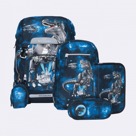Penare si ghiozdane - Ghiozdan, rucsac ergonomic, set clasic 6 piese, TECH REX
