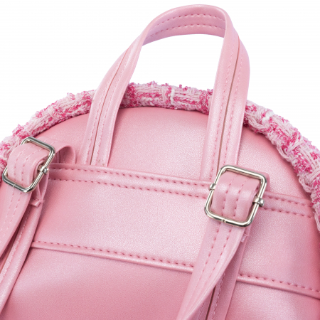 Ghiozdan Tweed Glamour Girabrilla – rucsac din material tweed cu paiete reversibile [3]