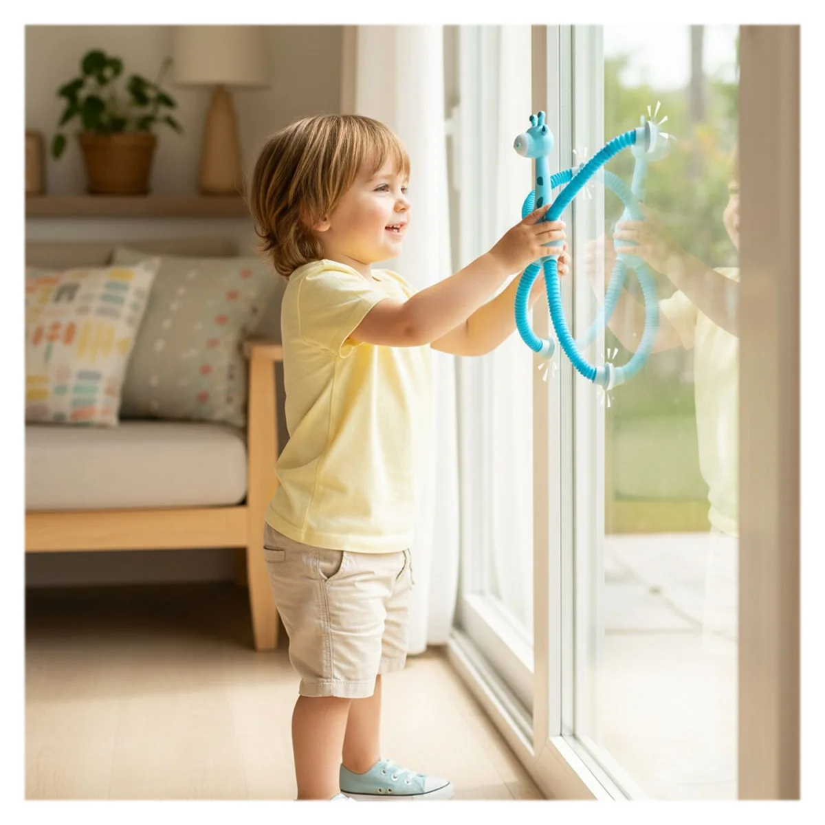 Girafa flexibilă, jucărie antistres, 1 bucată [2]