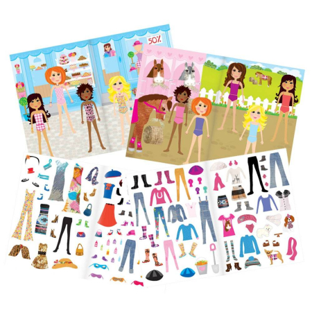 Girl club - Carte abtibilduri Fashion [1]
