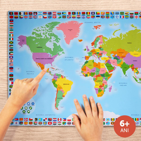 HARTA LUMII BILINGVA, RO/EN CU CREION INTERACTIV, MOMKI [1]