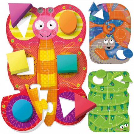 Headu Ecoplay - Puzzle Sa Potrivim Formele Si Culorile [0]