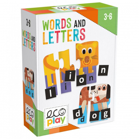 Headu Ecoplay - Puzzle-Uri Progresive Litere Si Cuvinte Eng [1]