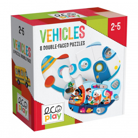 Headu Ecoplay - Puzzle-Uri Set Vehicule [1]