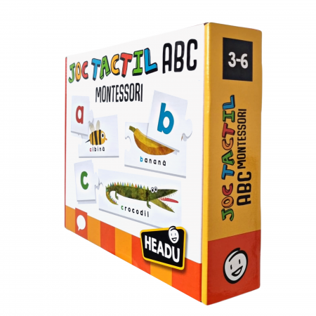 Headu Montessori - Joc Tactil Abc Romana [3]