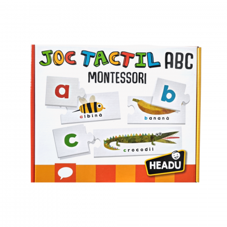 Headu Montessori - Joc Tactil Abc Romana [1]
