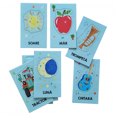 Jucarii Educative - Headu Montessori - Sa Invatam Cuvinte In Romana