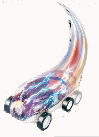 Hyper Runner Mini Racer - Mașină mini de cascadorie [0]