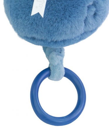 Iepuras muzical Doudou® – albastru, 20 cm [3]