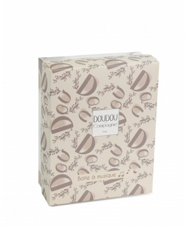 Iepuras muzical Doudou® – bej, 20 cm [4]