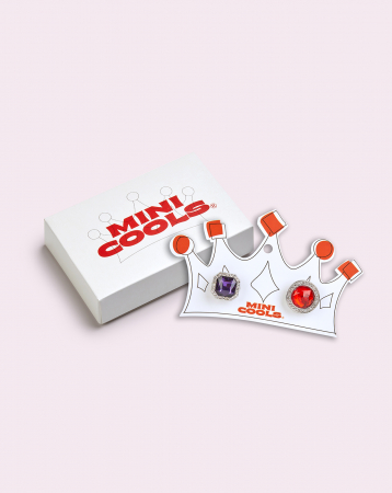 Inele Rainbow, rosu si violet [1]