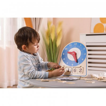 Invata sa citesti ceasul, lemn, Viga [1]