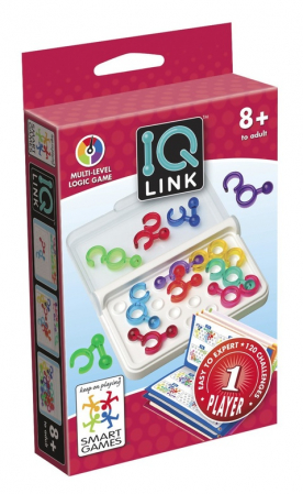 Smart Games - IQ Link, joc de logica cu 120 de provocari, 8+ ani [0]