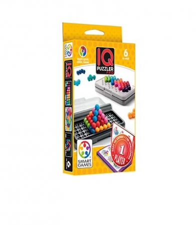 Jocuri de Logica - Smart Games - IQ Puzzler Pro, joc de logica cu 120 de provocari, 6+ ani