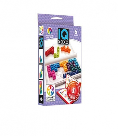 Joc de logica IQ Xoxo, Smart Games, 6-7 ani + [0]