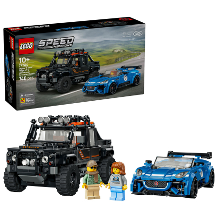 Lego - Jaguar Project 7 și Land Rover Defender