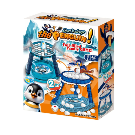 Jocuri de societate - Joc 2 in 1 - Salveaza pinguinul