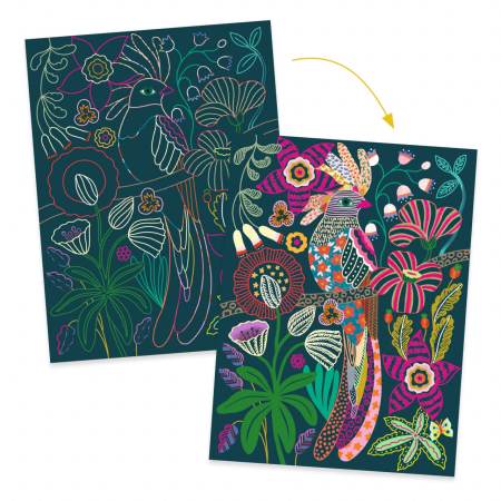 Joc creativ de razuit Rococo, Djeco [1]