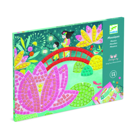 Lucru Manual - Joc creativ mozaic Arta japoneza, Djeco