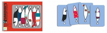 Joc cu carti Djeco Sardine [1]