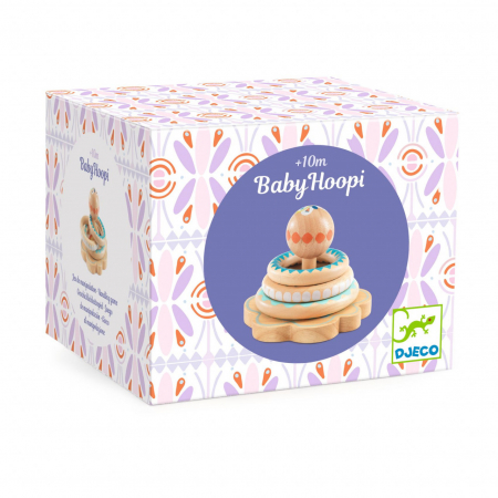 Cadouri Baieti - Joc cu inele BabyHoopie, Djeco