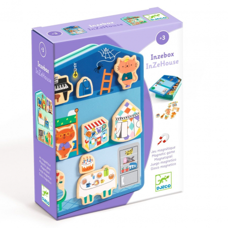 Jucarii Educative - Joc cu magneti InZeHouse, Djeco