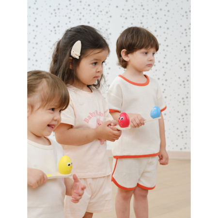 Joc Cursa cu ou si lingura, Viga [4]