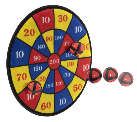 Jucarii Educative - Joc darts cu arici (colorat)