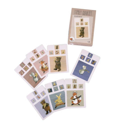 Jucarii 7-10 ani - Joc de carti Familii de muzicieni, Egmont Toys